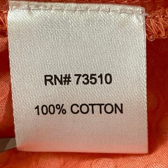 Ivy Jane Button Down Boho Top MED Floral Embroidered Ruffled Bell Sleeve Cottage - Picture 9 of 10